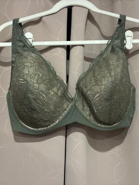 ThirdLove Lace Underwire Bra in green